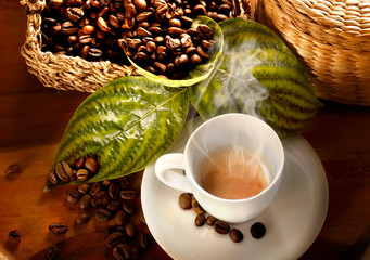 Caffè in tazza 