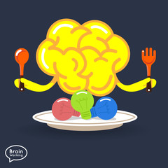 Brain action in healthy