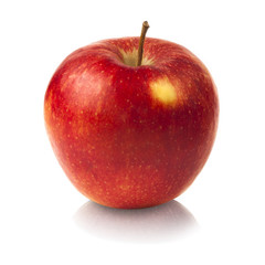 Fresh apple with reflection