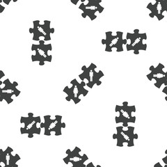 People puzzle pattern