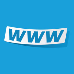 WWW sticker
