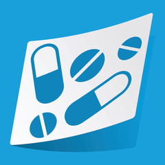 Medicine sticker
