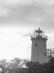 Old lighthouse tower