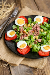 salade de gésiers et foies de volaille 4