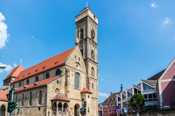 Fototapeta na wymiar Obere Pfarre in Bamberg