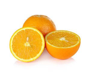 orange isolated on white background