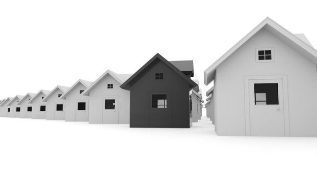 Houses business concept
