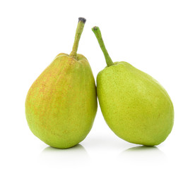 pear on white background