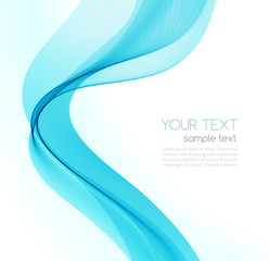 Abstract transparent wave background