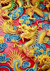 Fototapeta na wymiar chinese style dragon