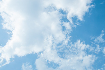 clouds with blue sky
