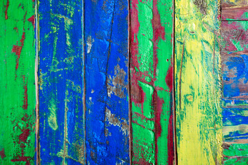 old color paint on wood table background