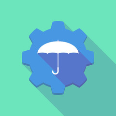 Long shadow gear icob with an umbrella