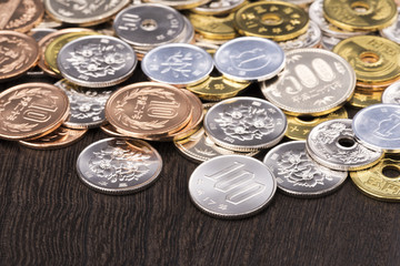 複数の硬貨
