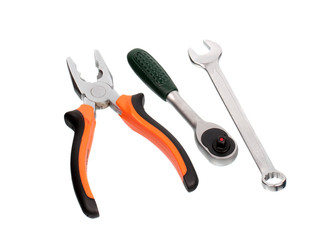 Three hand tools