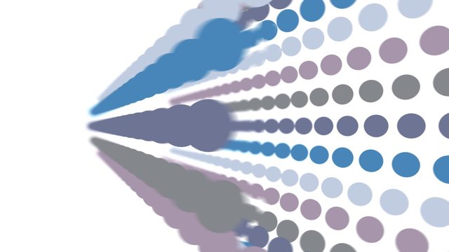 A modern motion graphics animation. A tunnel forms from circle particles then explodes to a calmness before forming back into a tunnel again then implodes

Alpha channel inc. Transparent background