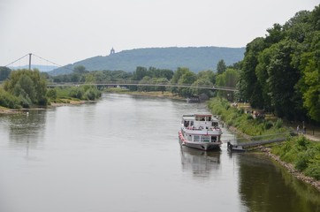 Weserschiffahrt bei Minden