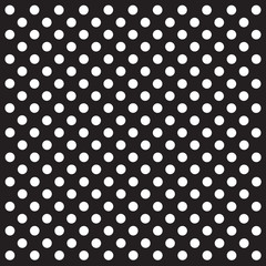 white polka dots pattern