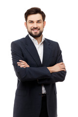 Confident businessman portrait