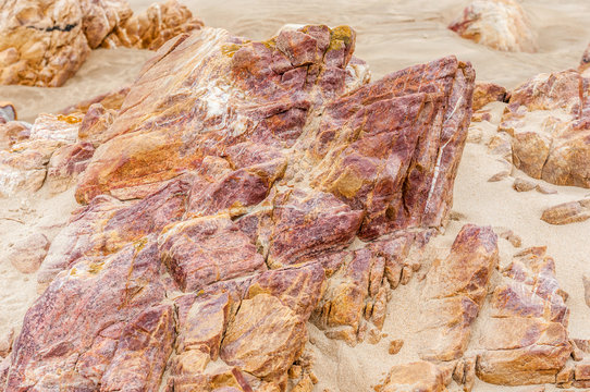 Weathered rocks