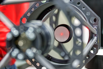 Small Ritchey–Chrétien telescope in laboratory © vladimirnenezic