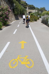 Giro in bici