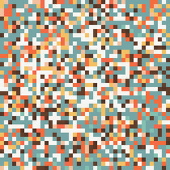 Abstract pixel art vector background