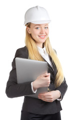 Engineer  Woman With Laptop