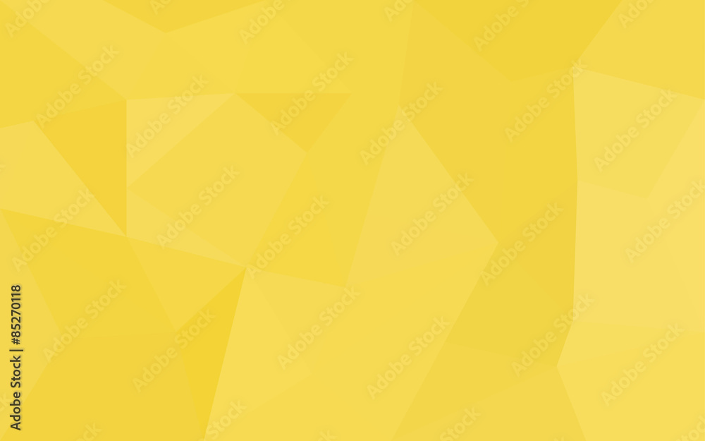 Canvas Prints abstract yellow geometric background