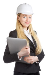 Engineer  Woman With Laptop