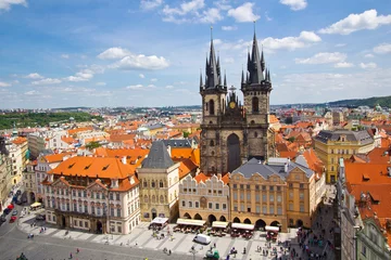 Foto auf Acrylglas Altstädter Ring in Prag © FSEID