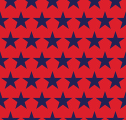 Obraz premium Seamless pattern with stars