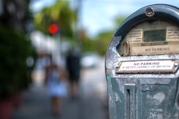 Retro Parkuhr in Key West