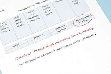 Overdue Hospital Bill