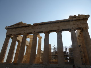 Partenón en Acropolis, Atenas, Grecia 