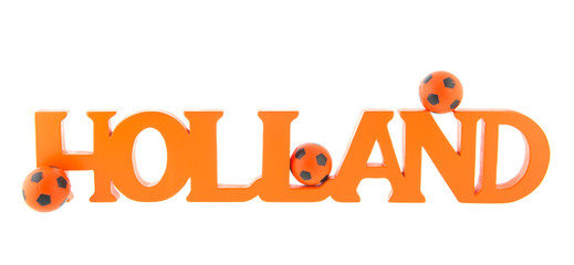 Holland in orange