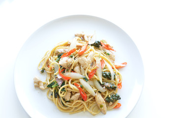 Spicy spagetti
