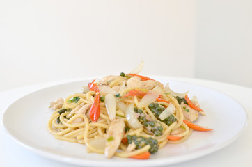 Spicy spagetti
