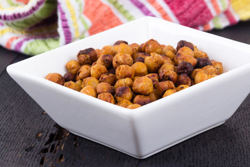 Roasted spicy Seasoned Chick Peas snack