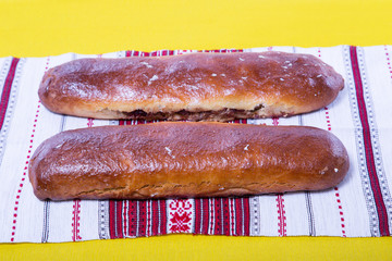 Traditional Ukrainian pastry .
