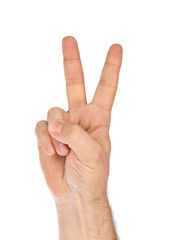 Hand - victory sign