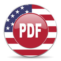 pdf american icon