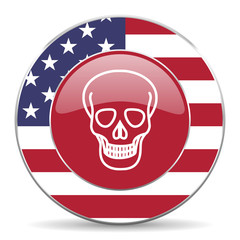 skull american icon