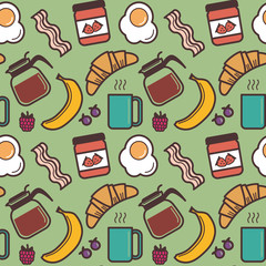 Breakfast pattern