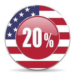 20 percent american icon