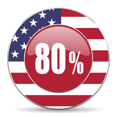 80 percent american icon