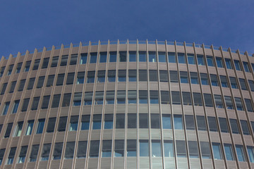 Fototapeta premium commercial building office house facade