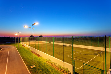 Small football pitch