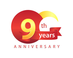 9 Years Anniversary Logo