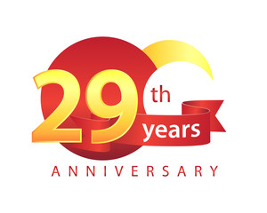 29 Years Anniversary Logo